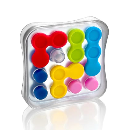 double sided fidget puzzle with silicone pieces